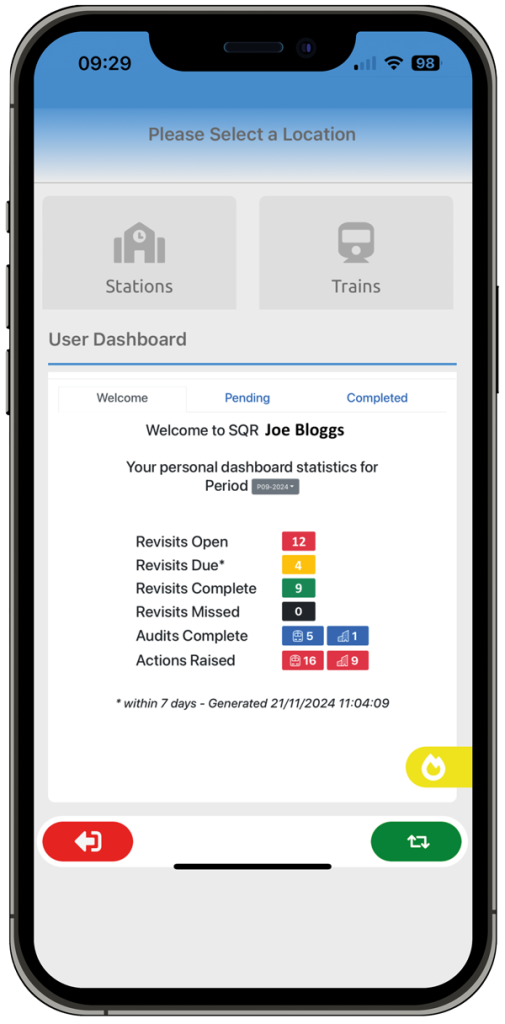 App Dashboard
